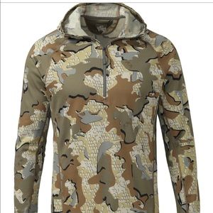 *SOLD****Kuiu peloton 97 fleece zip-t hoodie